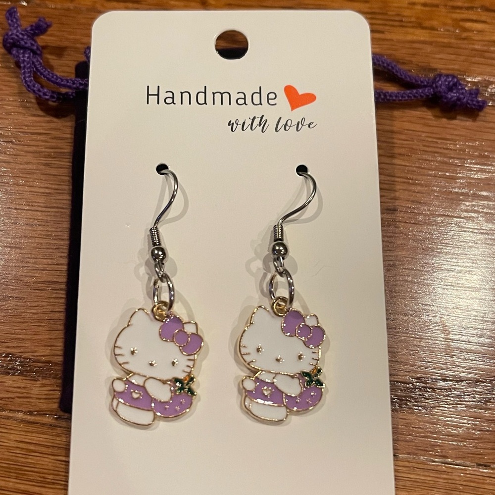 Hello Kitty earrings